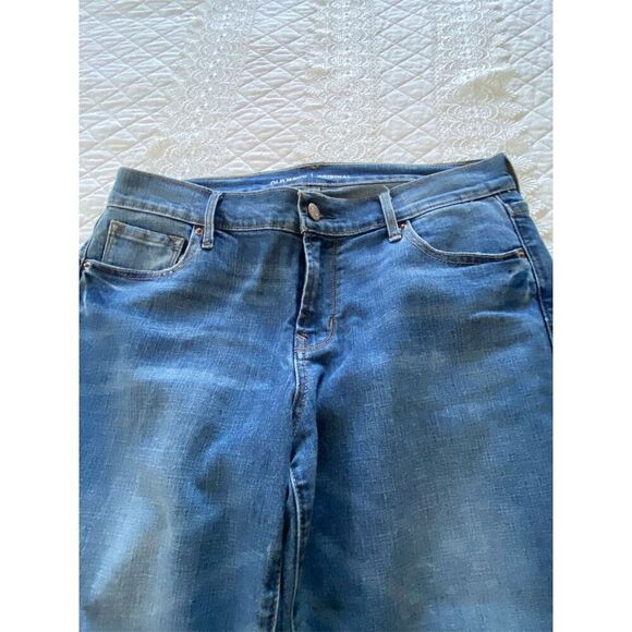 Old Navy Original Mid Rise Skinny Jeans Size 6 Medium Wash Blue Denim - Picture 4 of 11